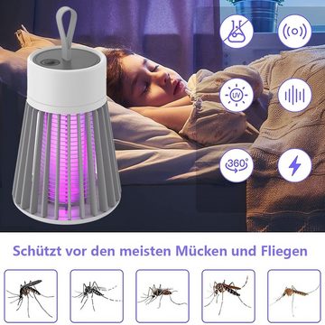 Houhence Insektenvernichter Insektenvernichter für drinnen und draußen,USB-LED-Lichtfalle