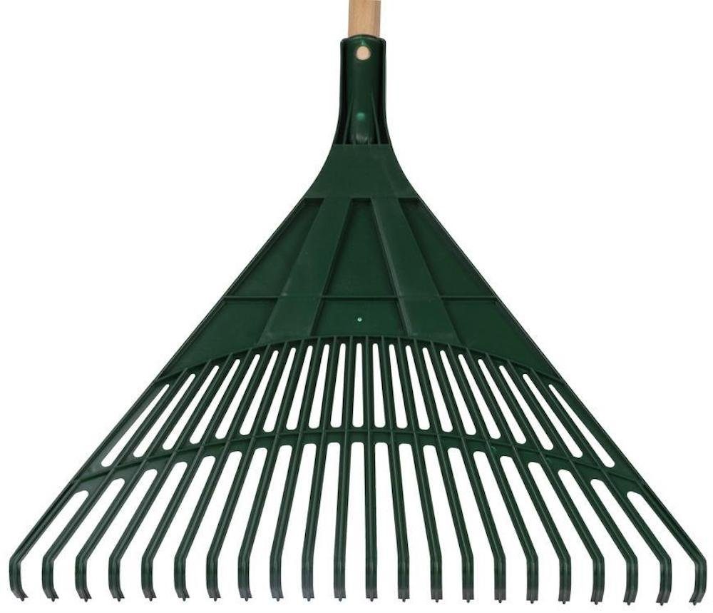 PROREGAL® Gartenrechen Gartenharke PVC 24 Zinken + Holzgriff günstig online kaufen