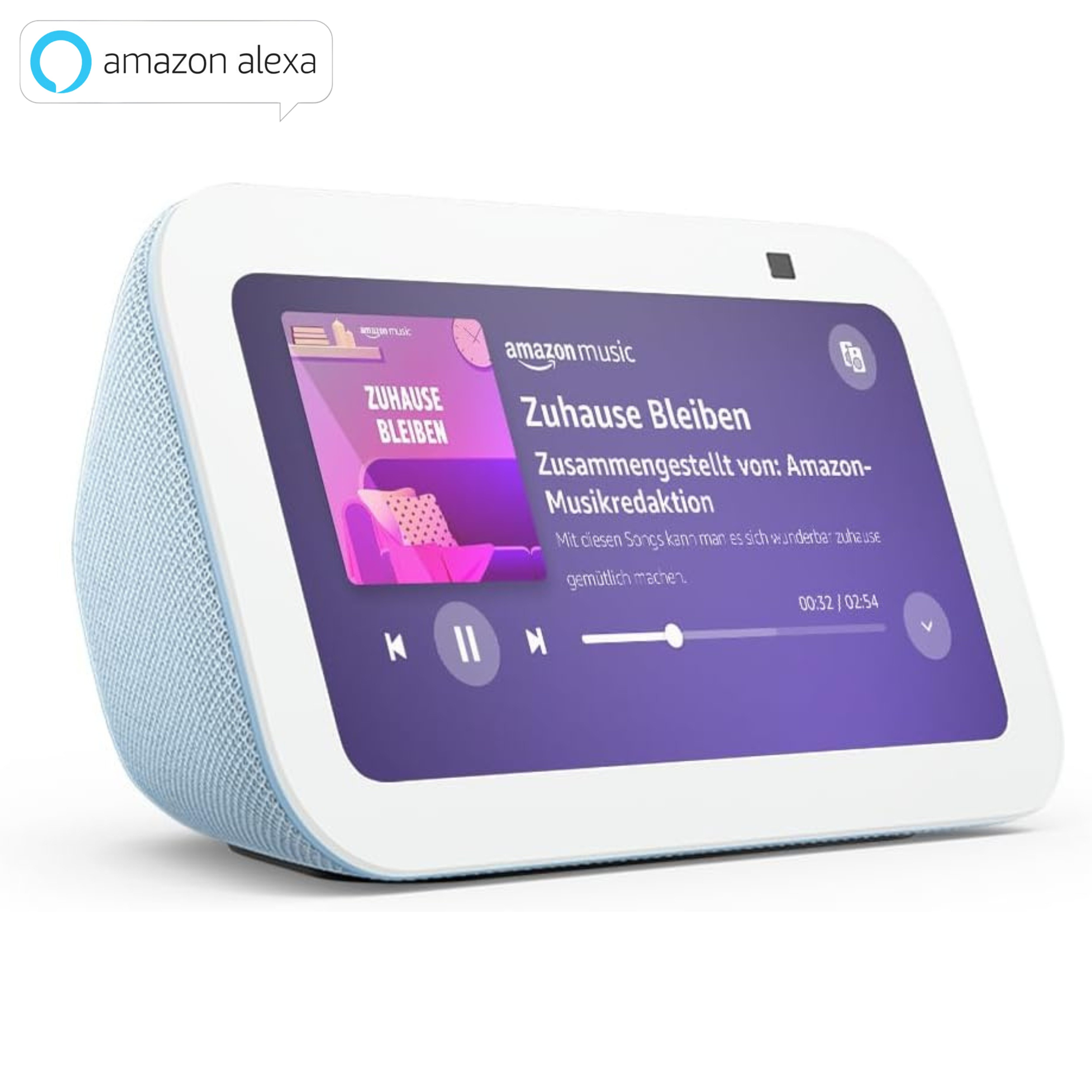 Echo Show 5 (Neueste Generation), Kompakter smarter Touchscreen Lautsprecher