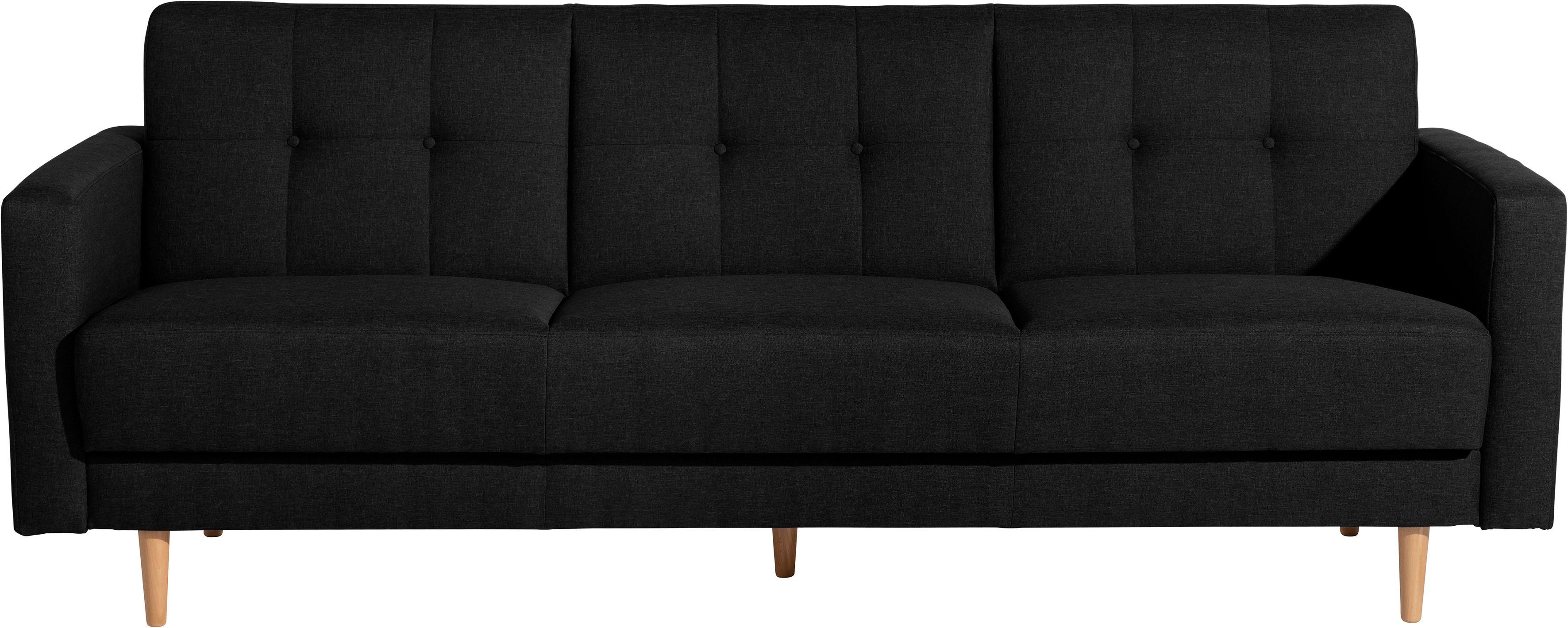 Max Winzer® 3-Sitzer Jesper Kippcouch mit komfortablem Federkern, klassisch und modern, Schlafsofa mit Knopfheftung im Rücken, inklusive Bettkasten. Reduzierter Preis € 1.099,99. Unverbindliche Preisempfehlung € 2.025,00