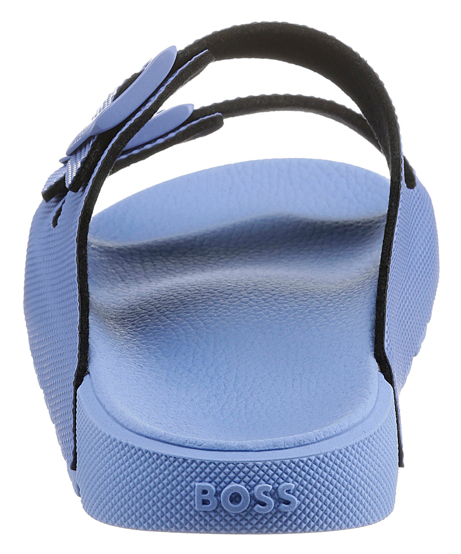 BOSS Surfley mit Bandagen zwei hellblau Pantolette verstellbaren