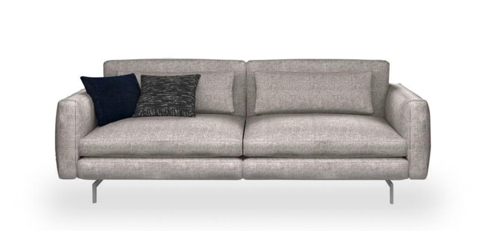 JVmoebel Sofa Dreisitzer Couch Moderne Sofas, Europa Made Textil Wohnzimmermöbel 1 Teile, in