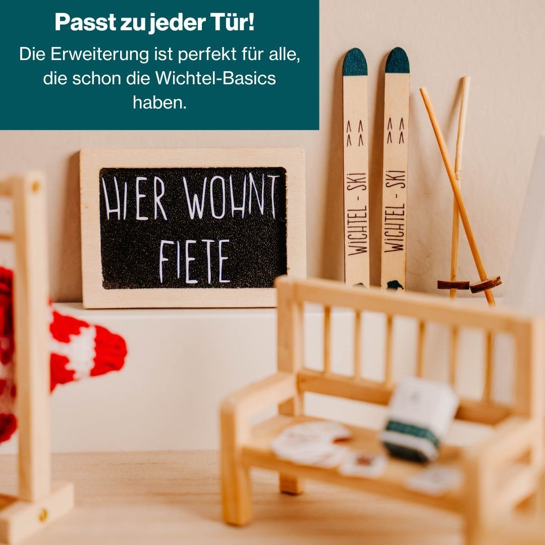 24 Tage Wichtelzauber Adventskalender Wichtel Zubehör: 32tlg. Wichtel Set mit Wichtelbriefen & Handbuch