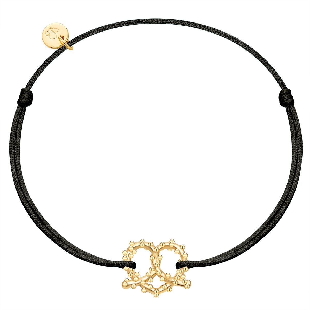 Armband Herz-Breze gelbgold