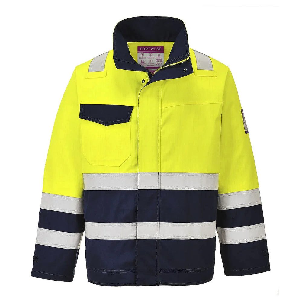 Portwest Warnweste MV25 - Warnschutz MODAFLAME Jacke / PW MV25-01