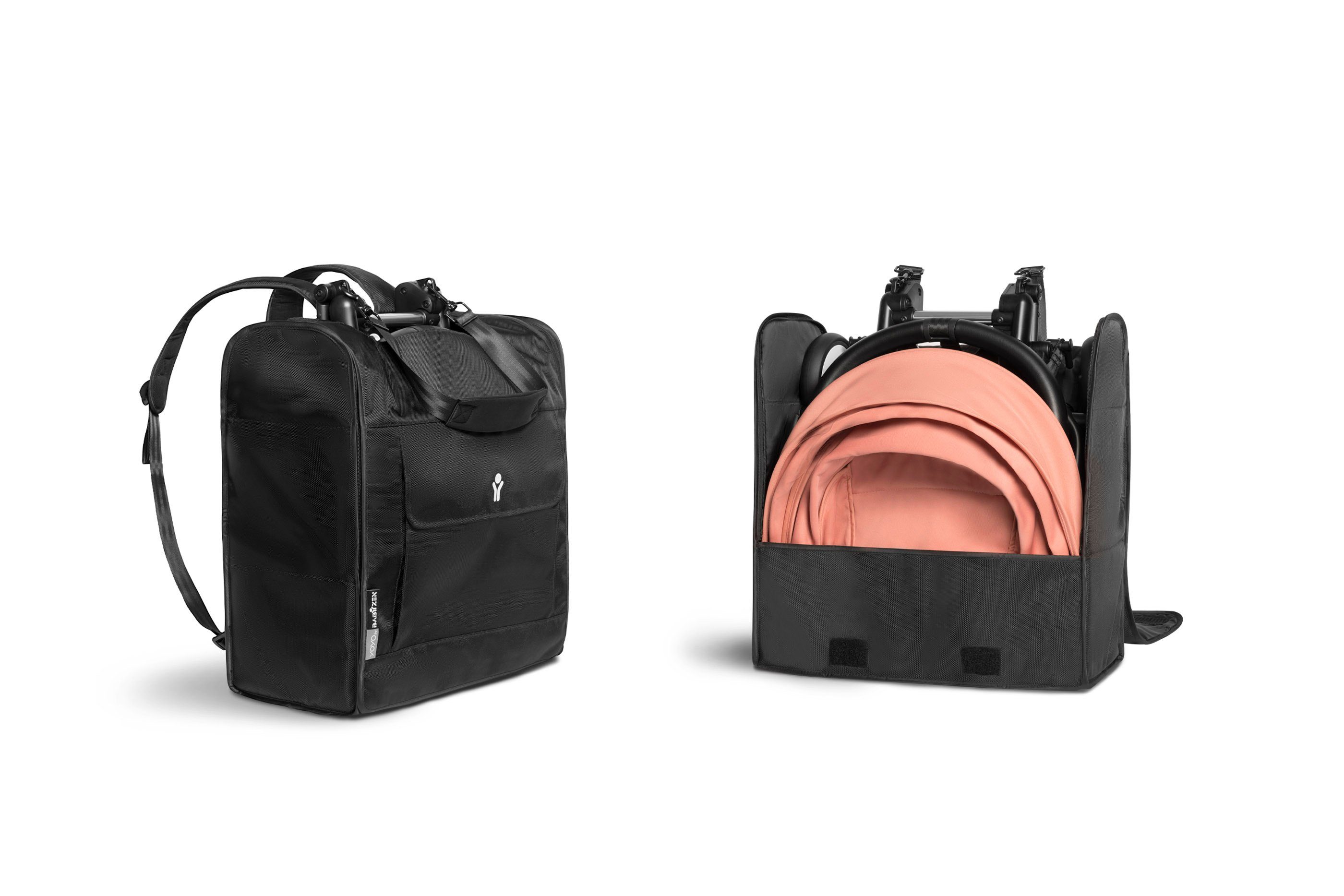 BABYZEN Kinderwagen-Transporttasche YOYO Backpack passend 6+ YOYO oder Textilset Gestell Set 0+ plus für Neugeborenen