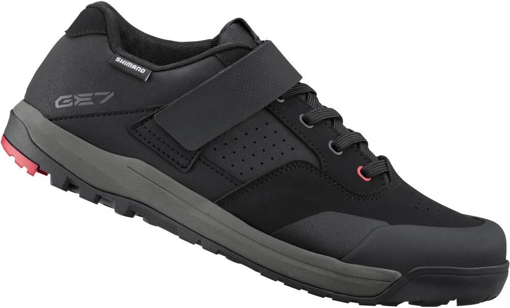 SHIMANO Fahrradschuhe GE700 MTB SPD Schuhe Herren/Damen Größe 47 Schwa Fahrradschuh