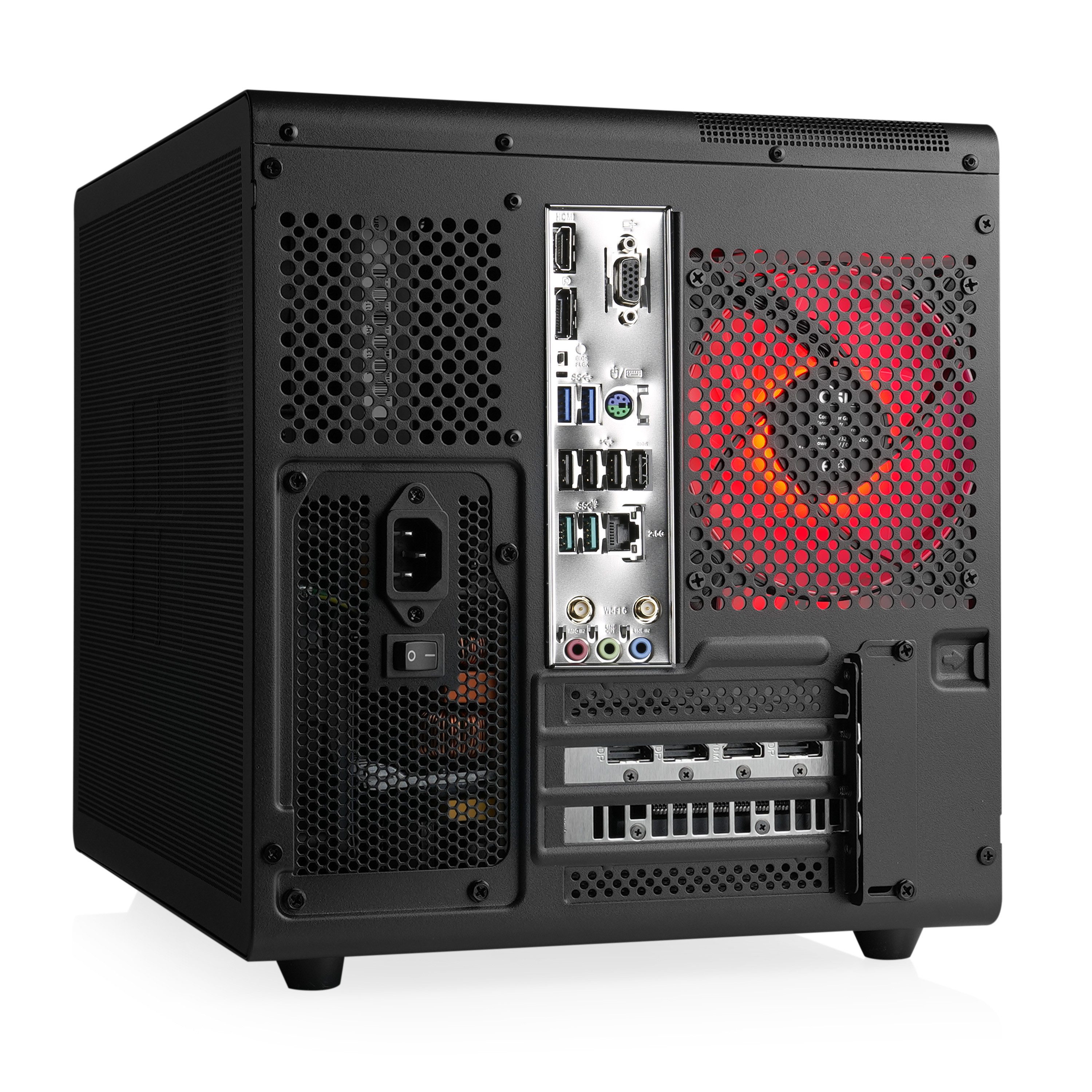 CSL Cube V24232 PC (AMD Ryzen 7 9800X3D, GeForce RTX 4060, 16 GB RAM, 1000 GB SSD, Luftkühlung)