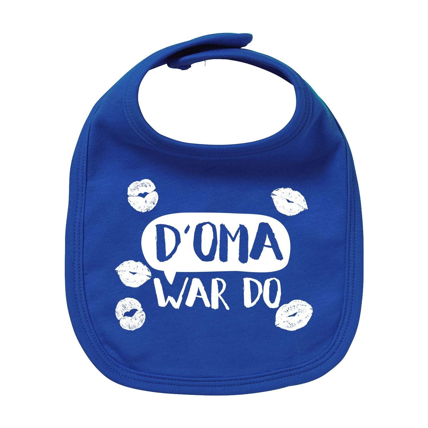 Bavariashop Lätzchen Lätzchen "D' Oma war do..."
