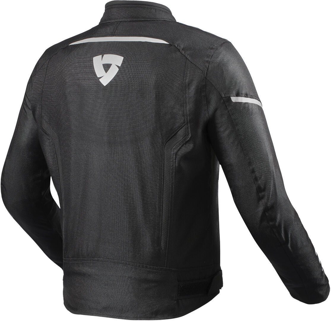 Sprint H20 Black/White Motorradjacke Motorrad Revit Textiljacke