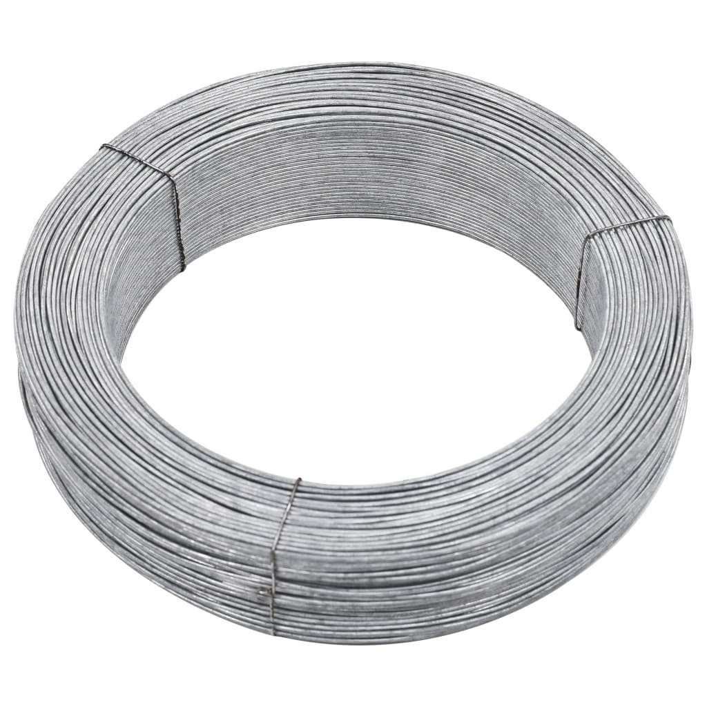 Draht Zaun-Bindedraht 250 m 3,8 mm Stahl