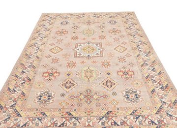 Orientteppich Kazak 195x292 Handgeknüpfter Orientteppich, Nain Trading, rechteckig, Höhe: 5 mm