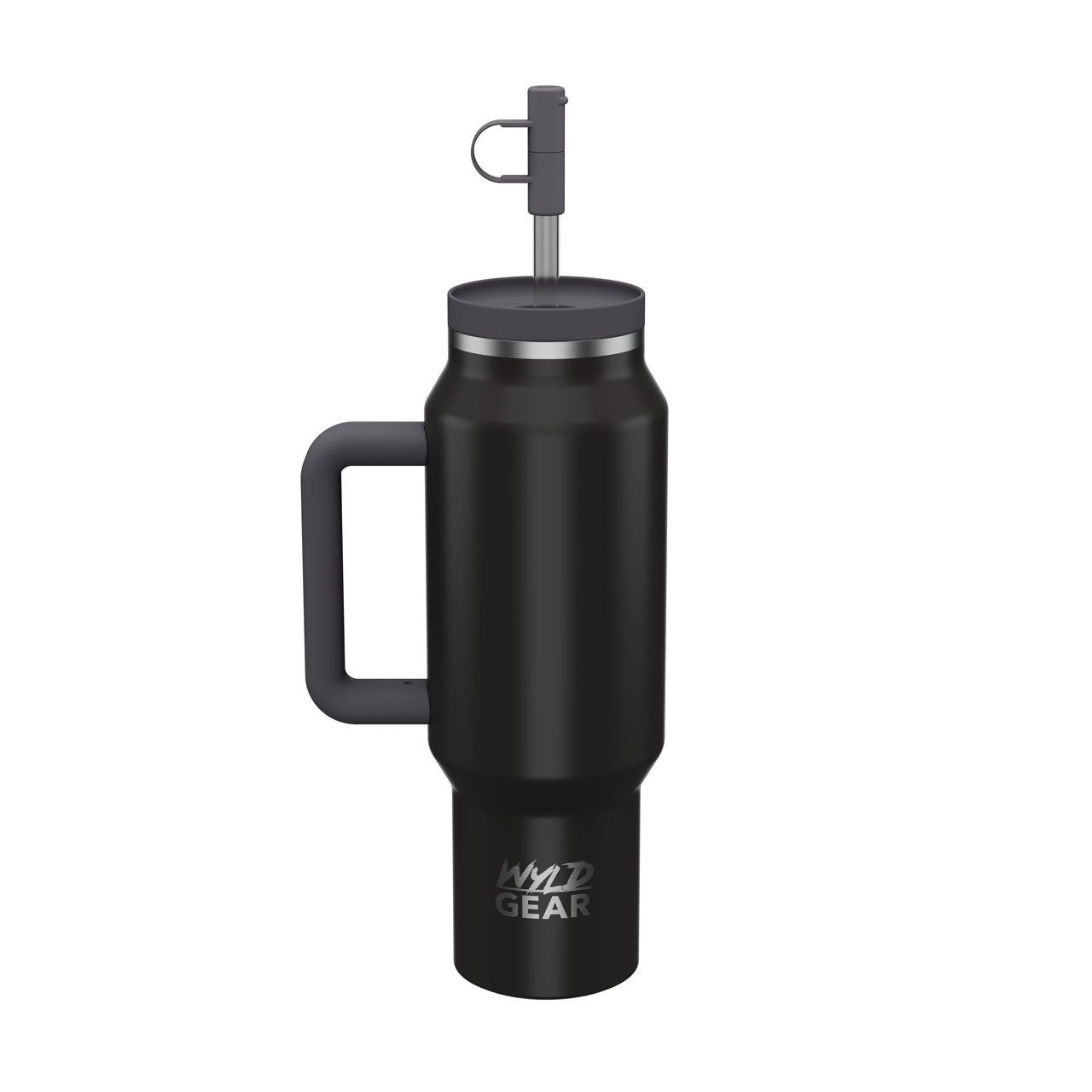 WYLD GEAR Thermobecher, 18/8 Edelstahl, WYLD SYDE TRAVEL TUMBLER 1200 ml, graphite