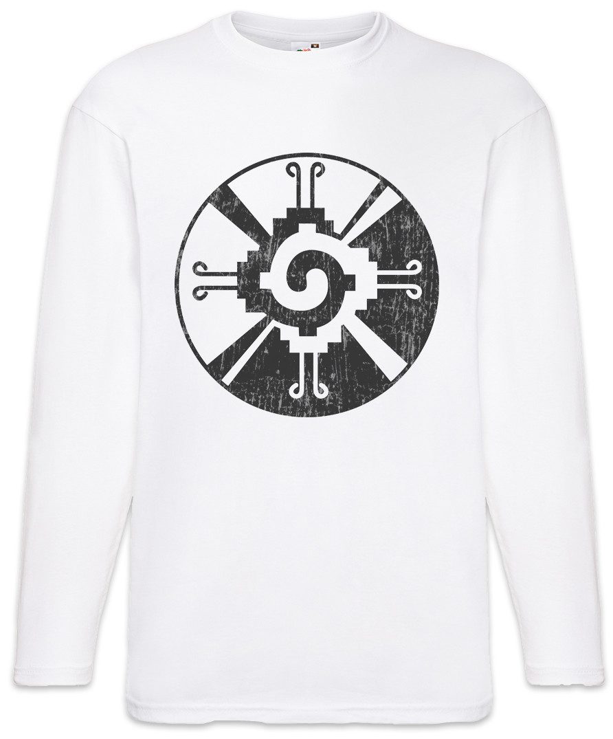 Langarmshirt Maya Balance Langarm T-Shirt Mayan Mayans Mayas Tattoo Atzteken
