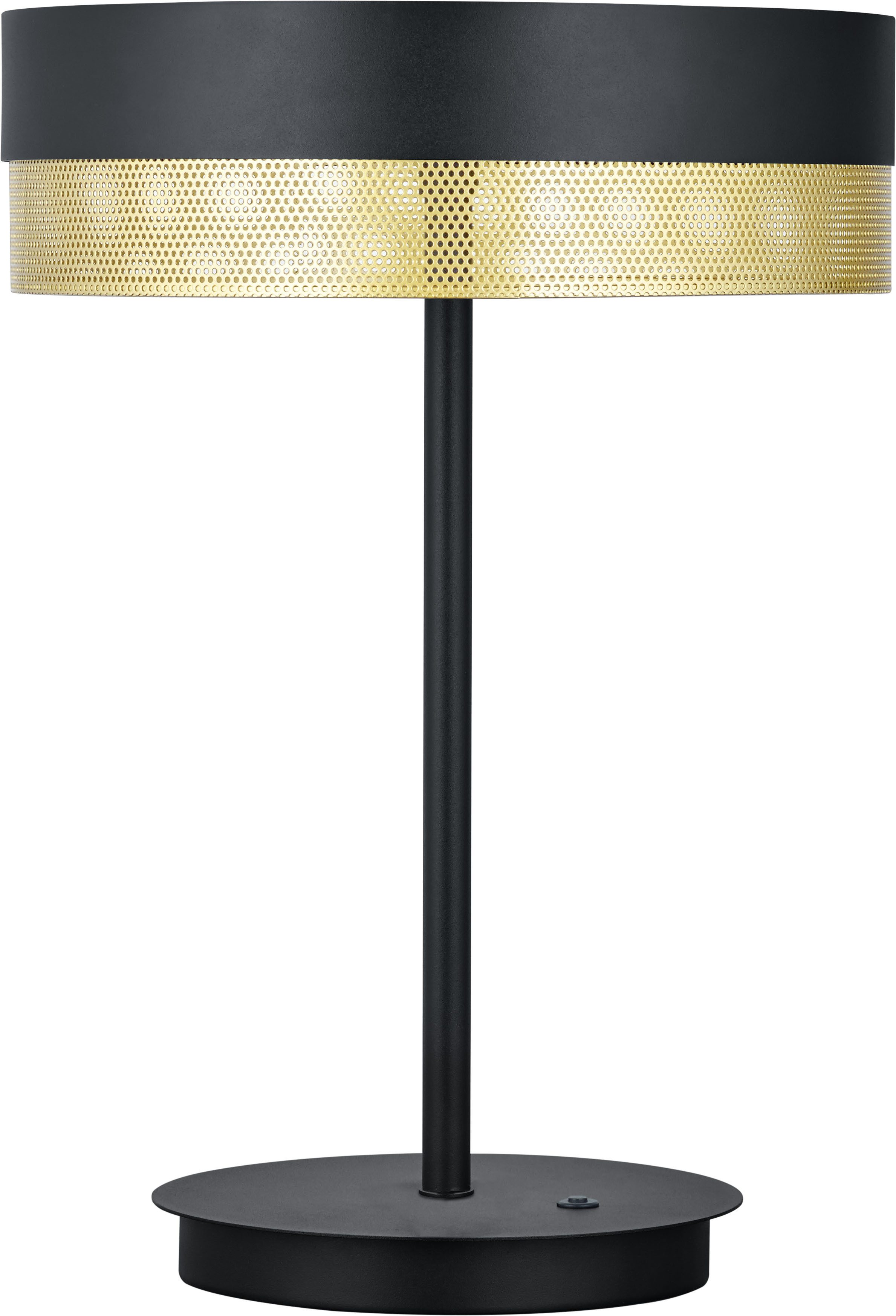 HELL höllisch gutes Licht LED Tischleuchte MESH, LED fest integriert, Warmweiß, Tastdimmer