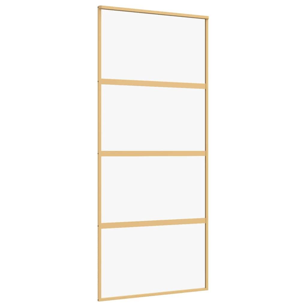 vidaXL Haustür Schiebetür Golden 90x205 cm günstig online kaufen