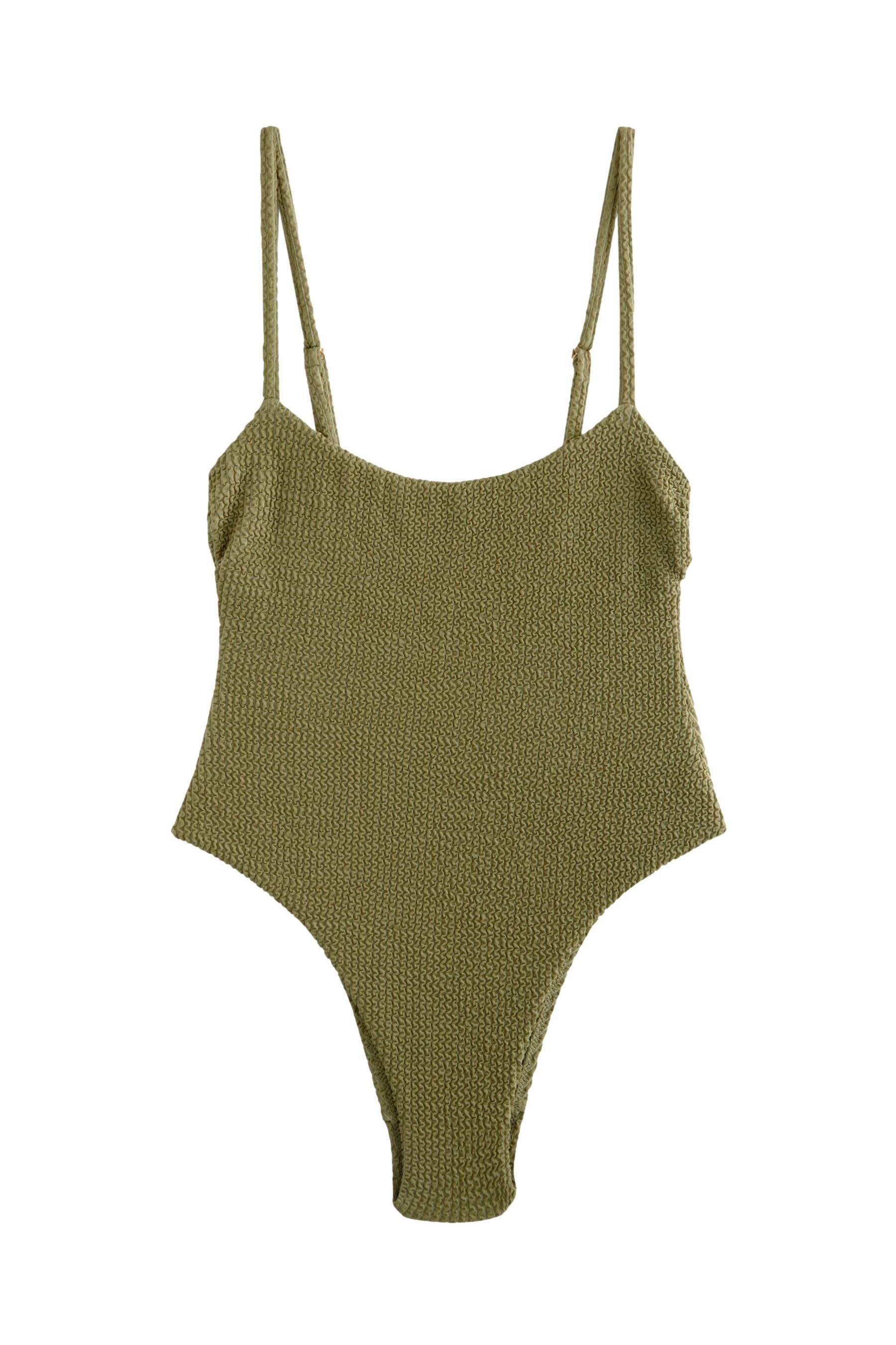 self Badeanzug Self. Bauchformender Badeanzug, hoher Beinschnitt (1-St) günstig online kaufen