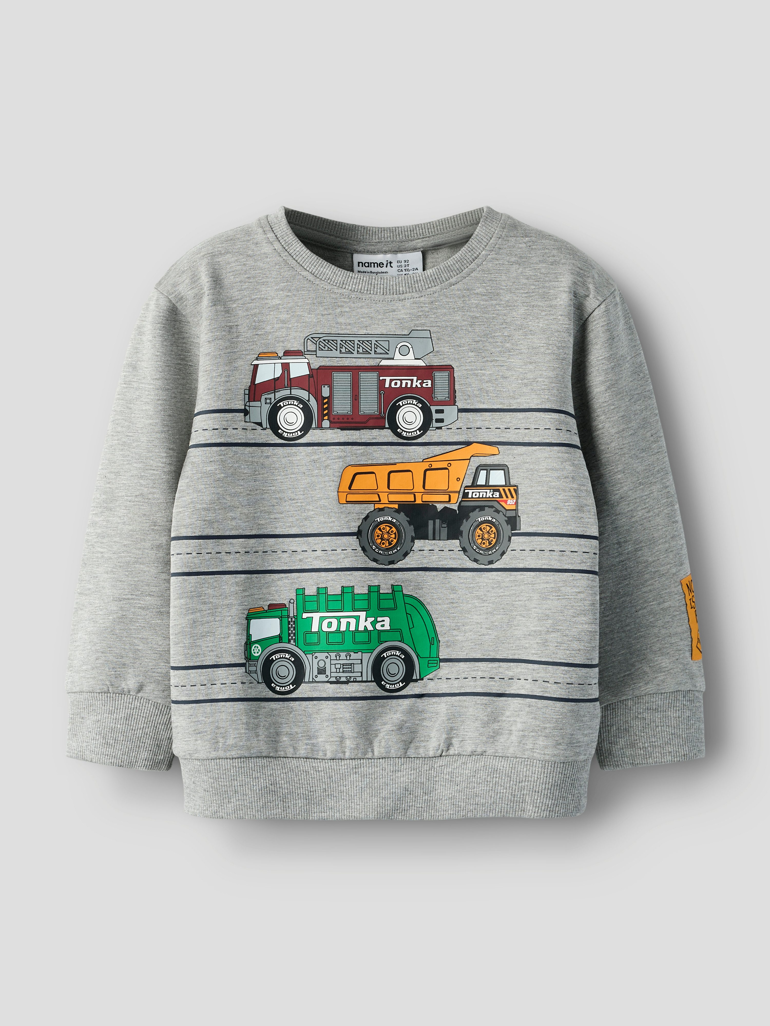 Name It Sweatshirt NMMJORGE TONKA NREG SWEAT UNB CPLG Baumwollmischung, regular fit