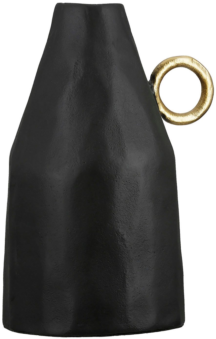 GILDE Tischvase Vase Dora, schwarz H.31 cm (1 St)