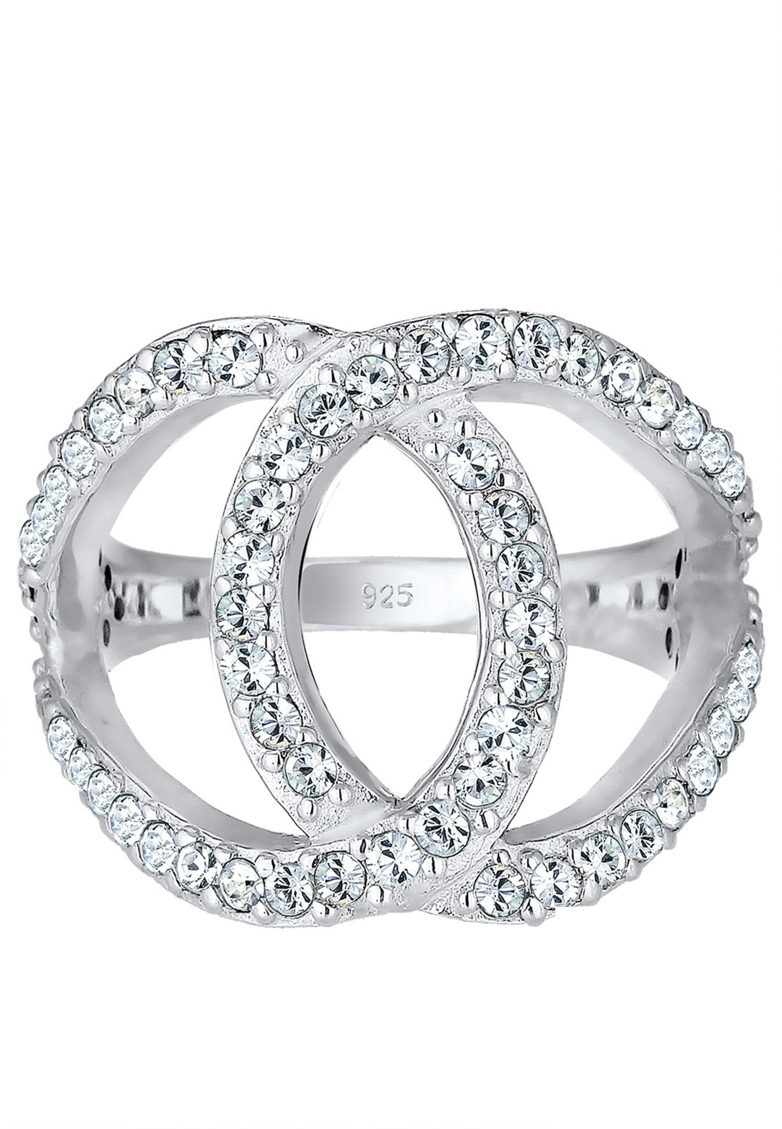 Elli Fingerring Love Knots Kristalle 925 günstig online kaufen