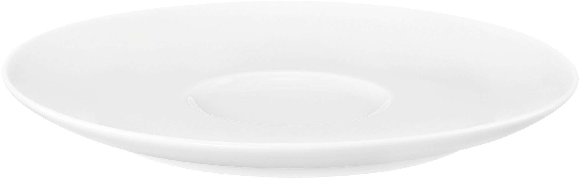 Seltmann Weiden Untertasse Liberty weiß, (1 St), Untere zu Tasse, Untersatz