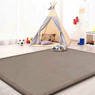 Kinderteppich Krabbelmatte Babyzimmer Teppich Baby Spielmatte Kinder, TT Home, rechteckig, Höhe: 24 mm