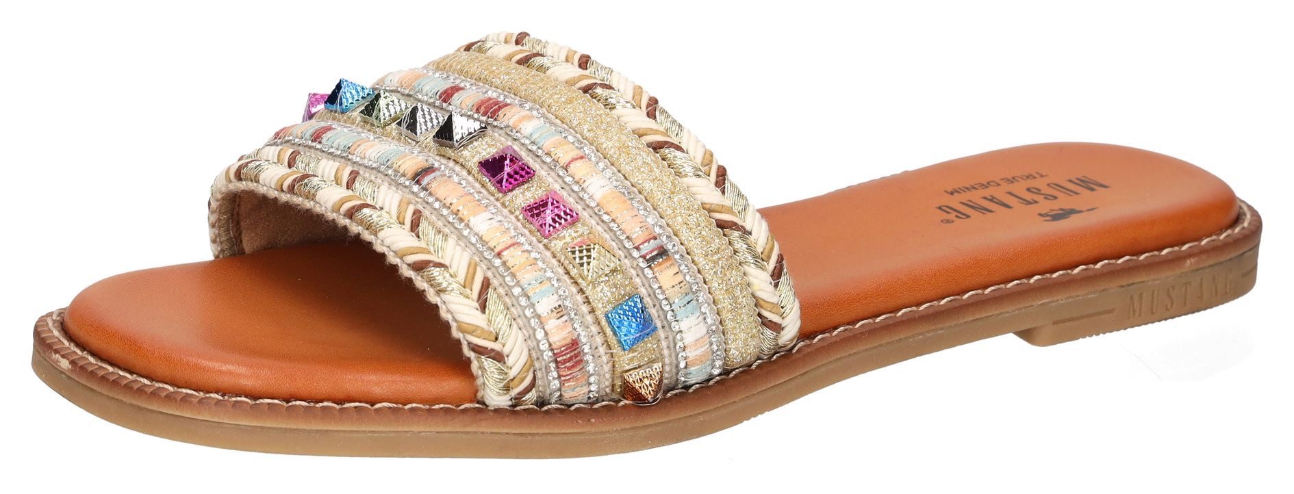 Mustang Shoes Pantolette, Flats, Sandale, Pool günstig online kaufen
