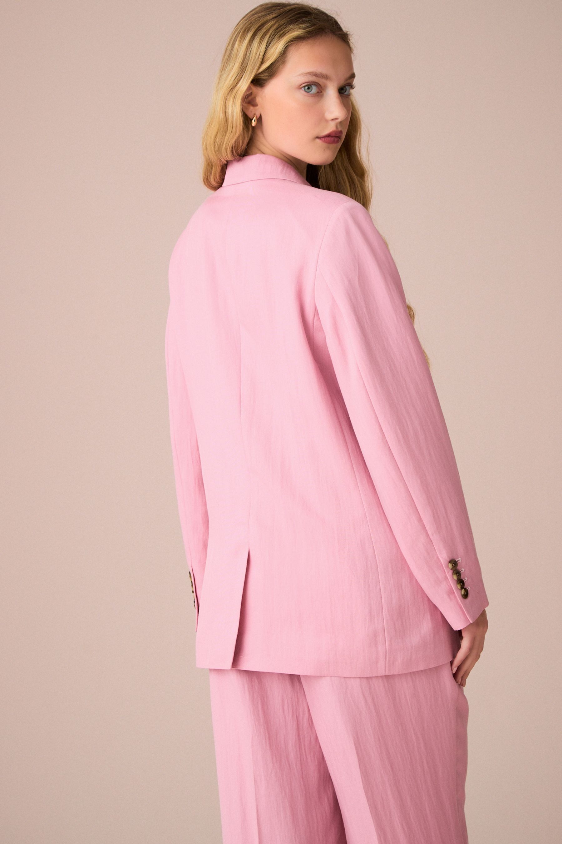 Next Jackenblazer Tailliertes zweireihiges Sakko (1-tlg) günstig online kaufen