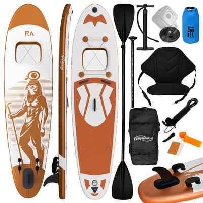 Physionics SUP-Board Stand Up Paddle Board Aufblasbares SUP Board 360cm