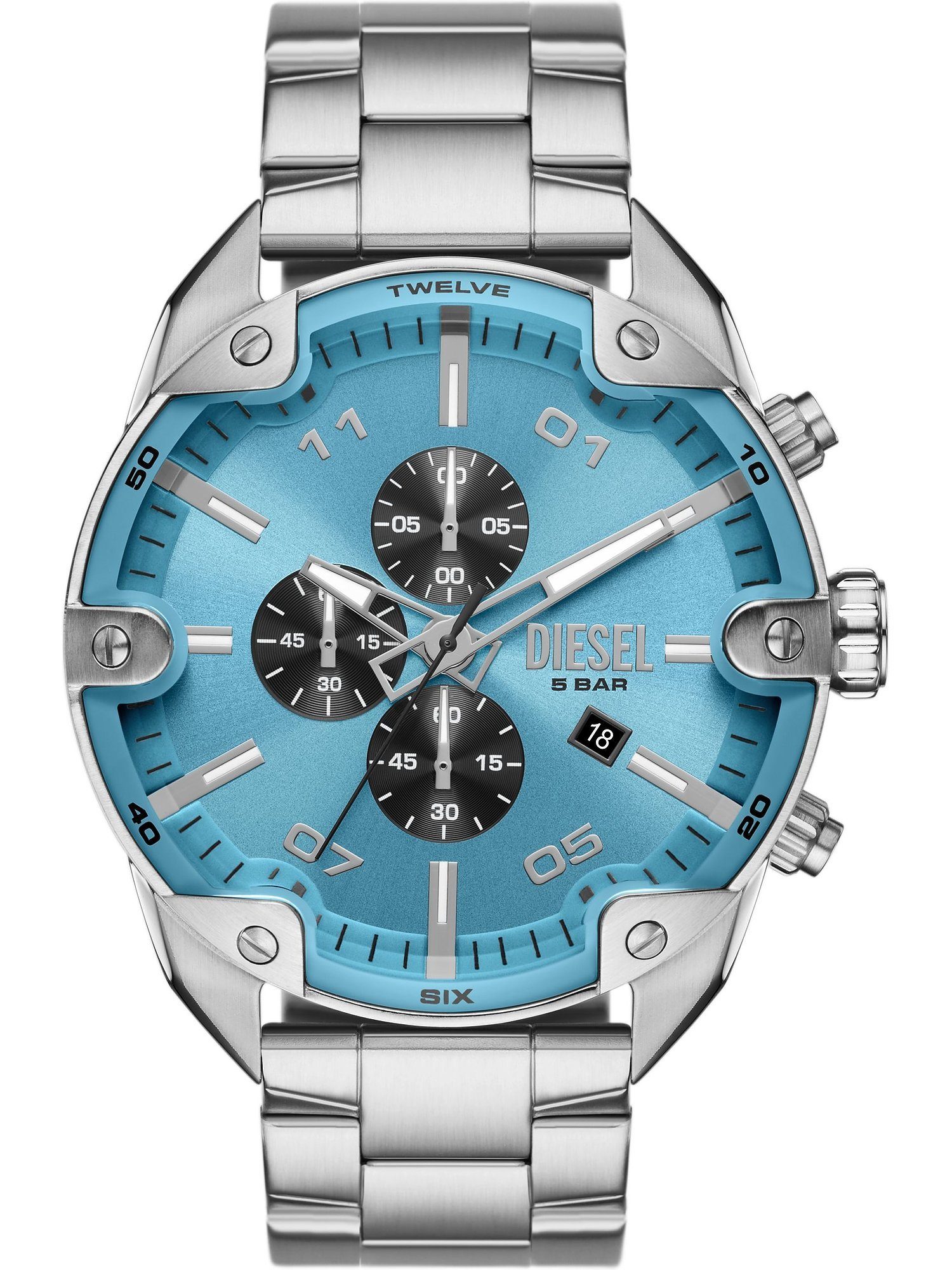 Diesel Chronograph Diesel Herren-Uhren Analog Quarz günstig online kaufen