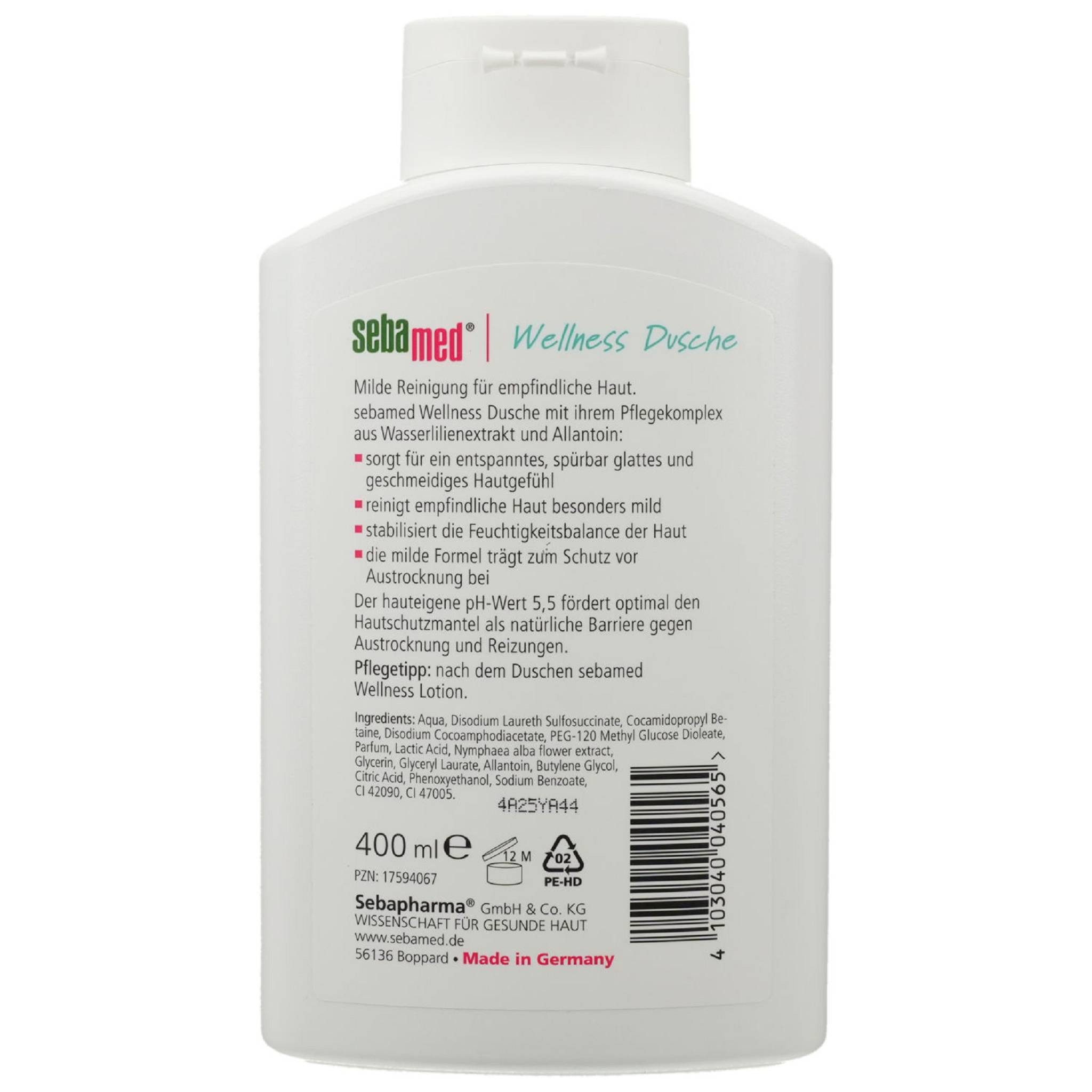sebamed Duschgel Wellness Dusche 400ml pH-Wert 5,5