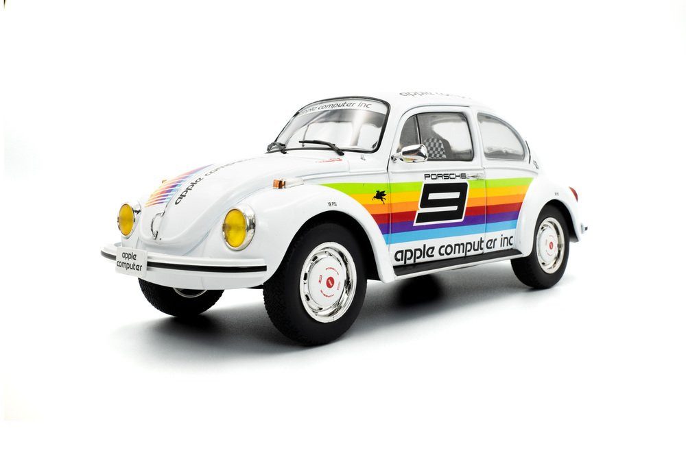 Solido Modellauto VW 1303 Käfer #9 K3 Tribute 1975 weiß, Maßstab 1:18