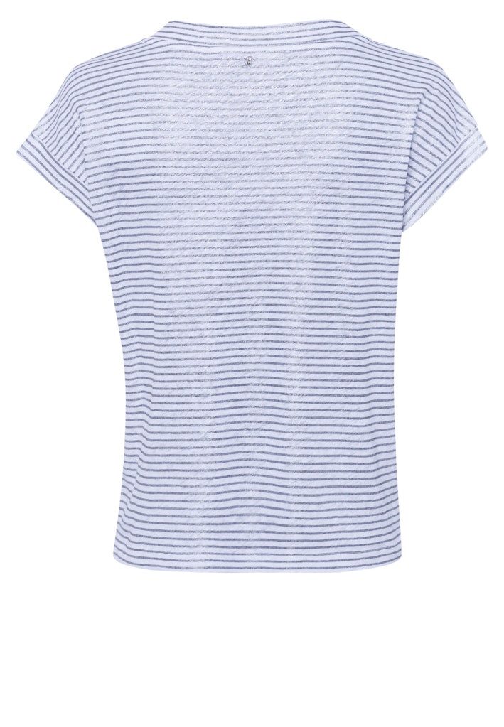 MARC AUREL Kurzarmshirt Shirts silver varied günstig online kaufen