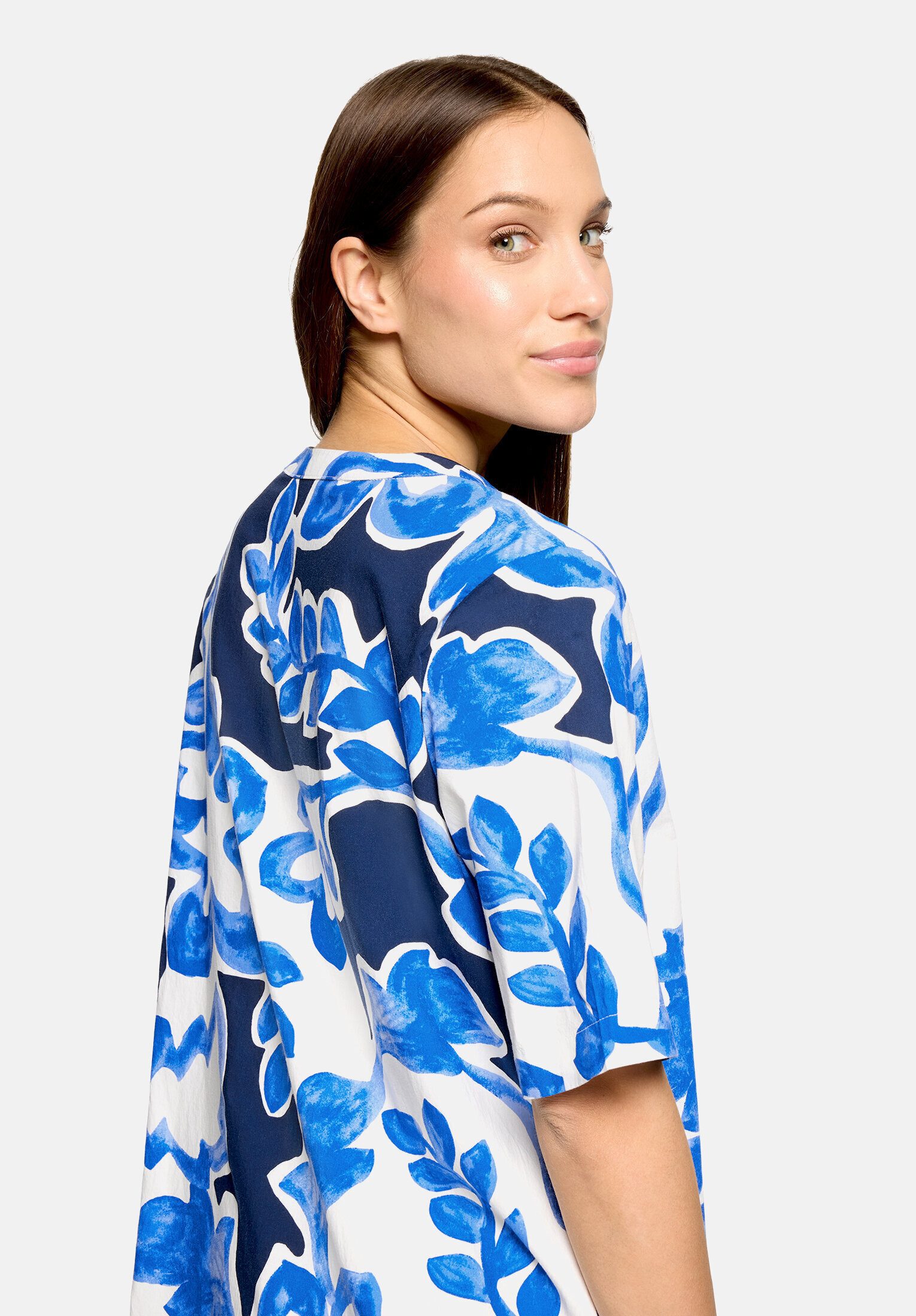 Betty&Co Hemdblusenkleid Damen mit Print