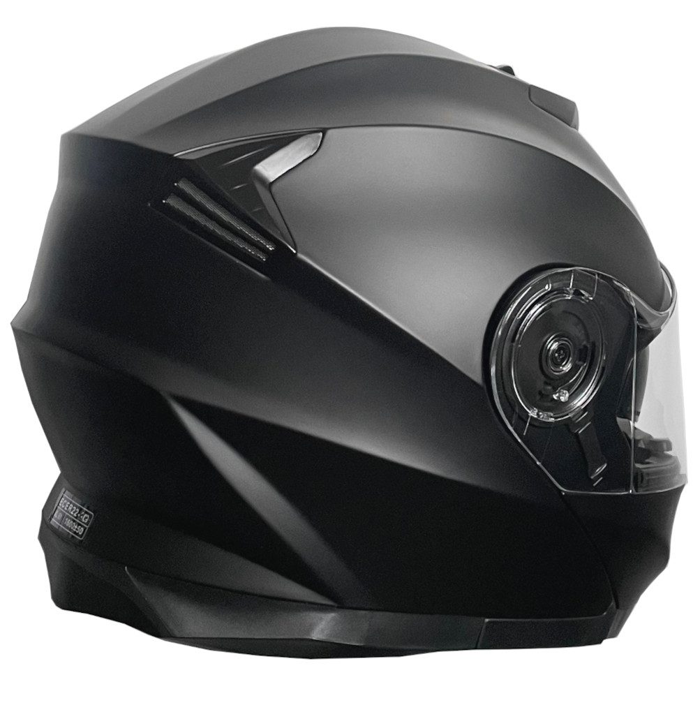 RALLOX Helmets Motorradhelm Klapphelm RALLOX 160 matt schwarz Helm Rollerhelm S M L XL – Bild 5 von 5