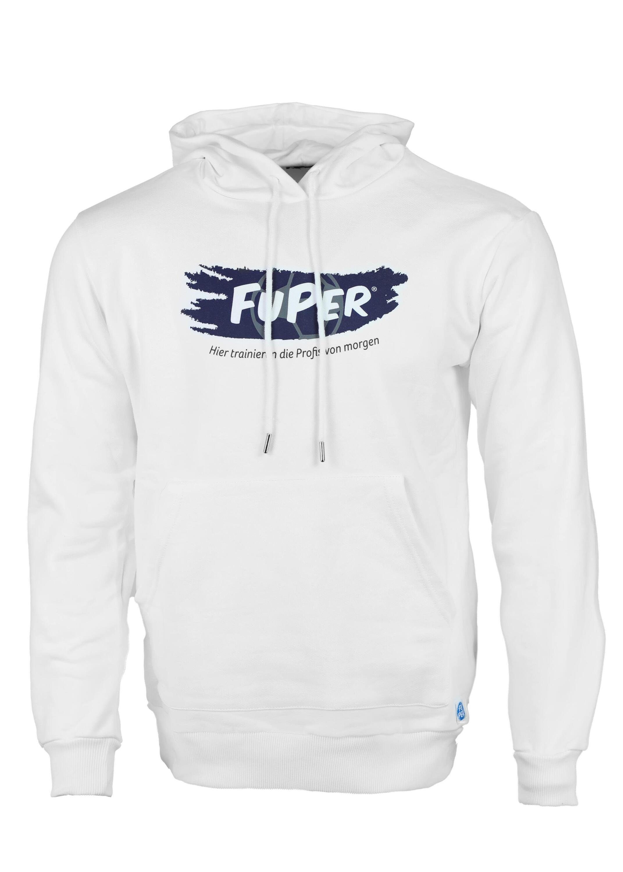 Rudi Hoodie Lifestyle FuPer Herren, für und Sport White