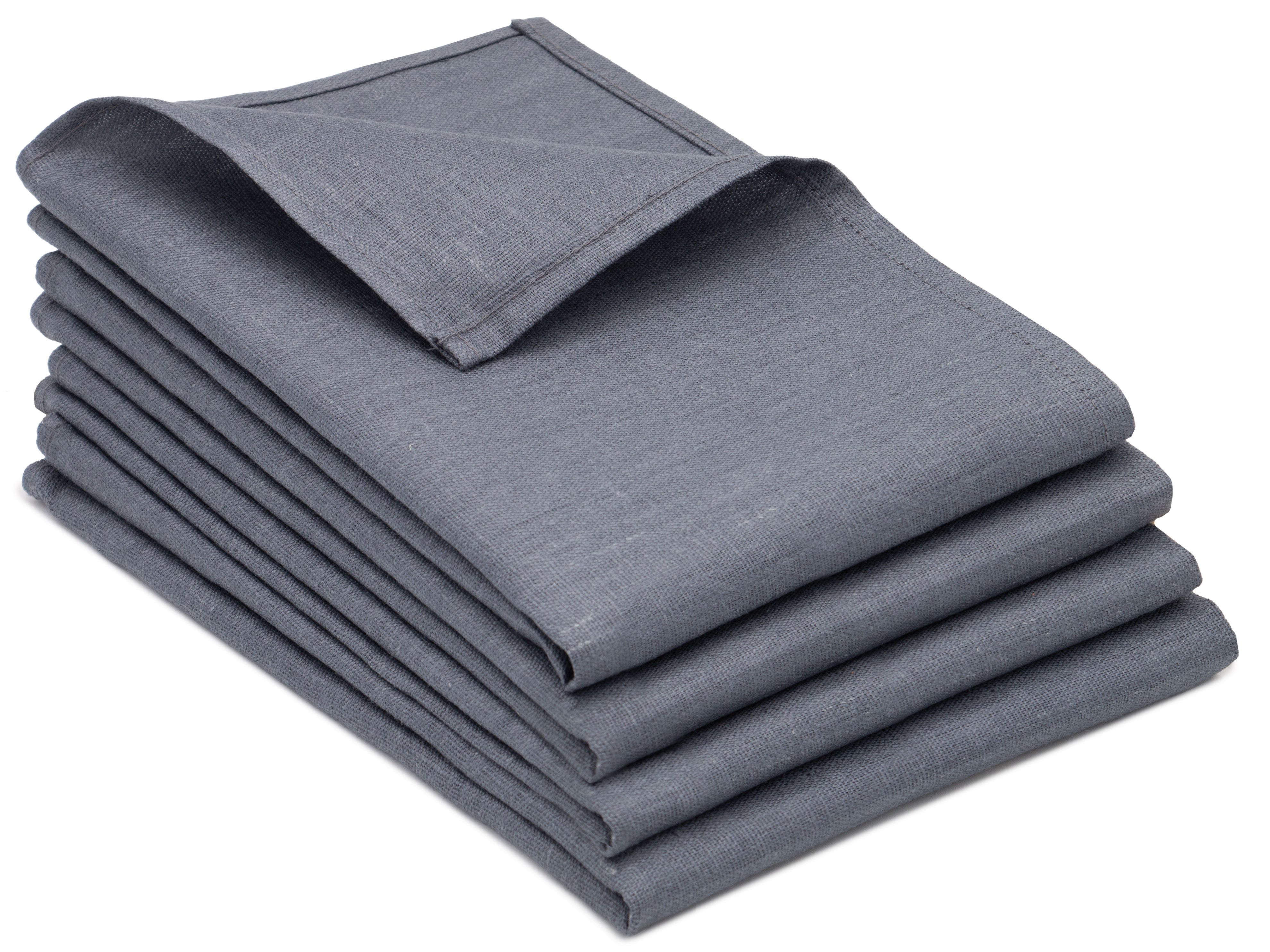 ZOLLNER Geschirrtuch, (Spar-Set, 4-tlg), Praktischer Aufhänger, günstig online kaufen