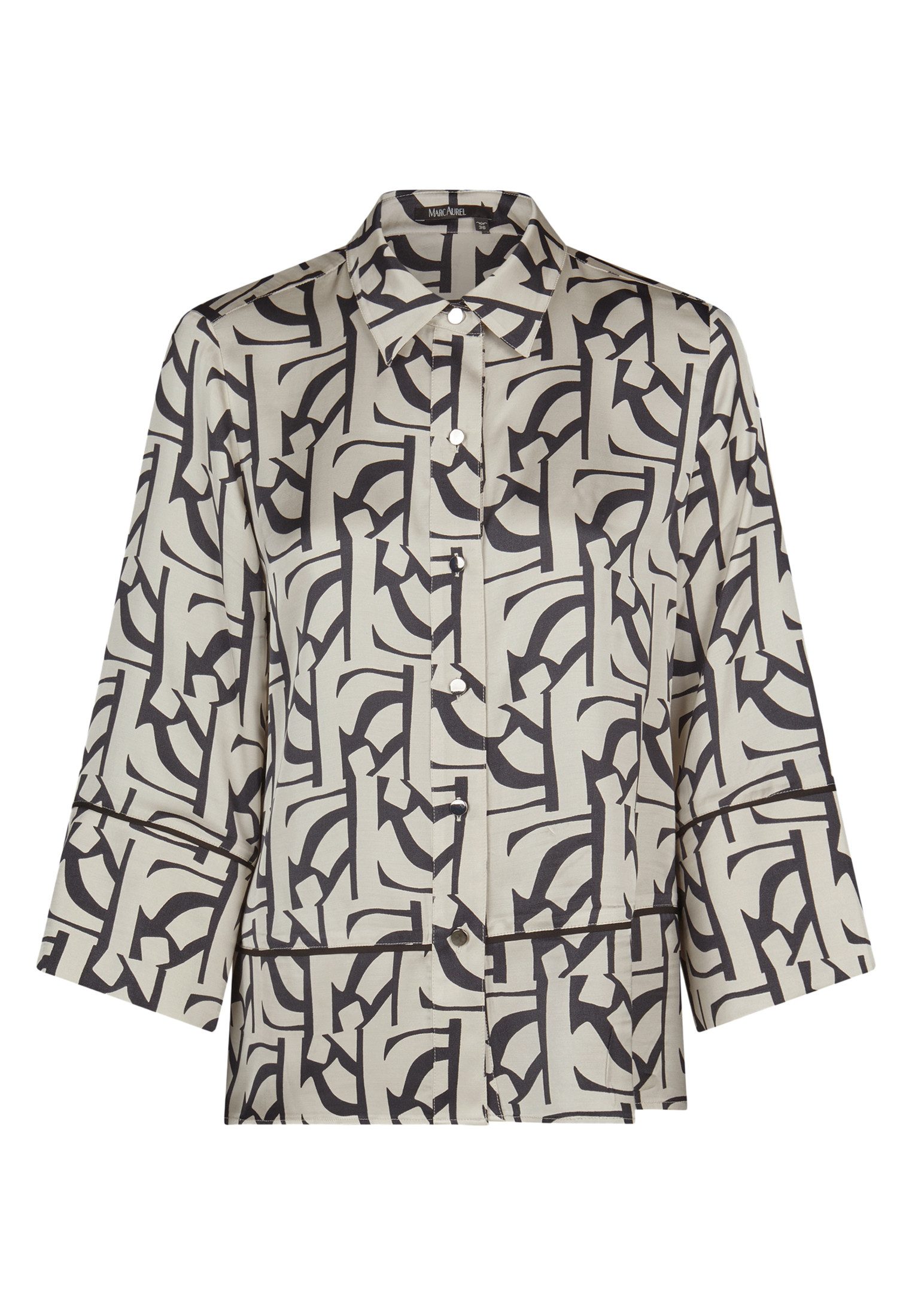 MARC AUREL Druckbluse mit grafischem Print
