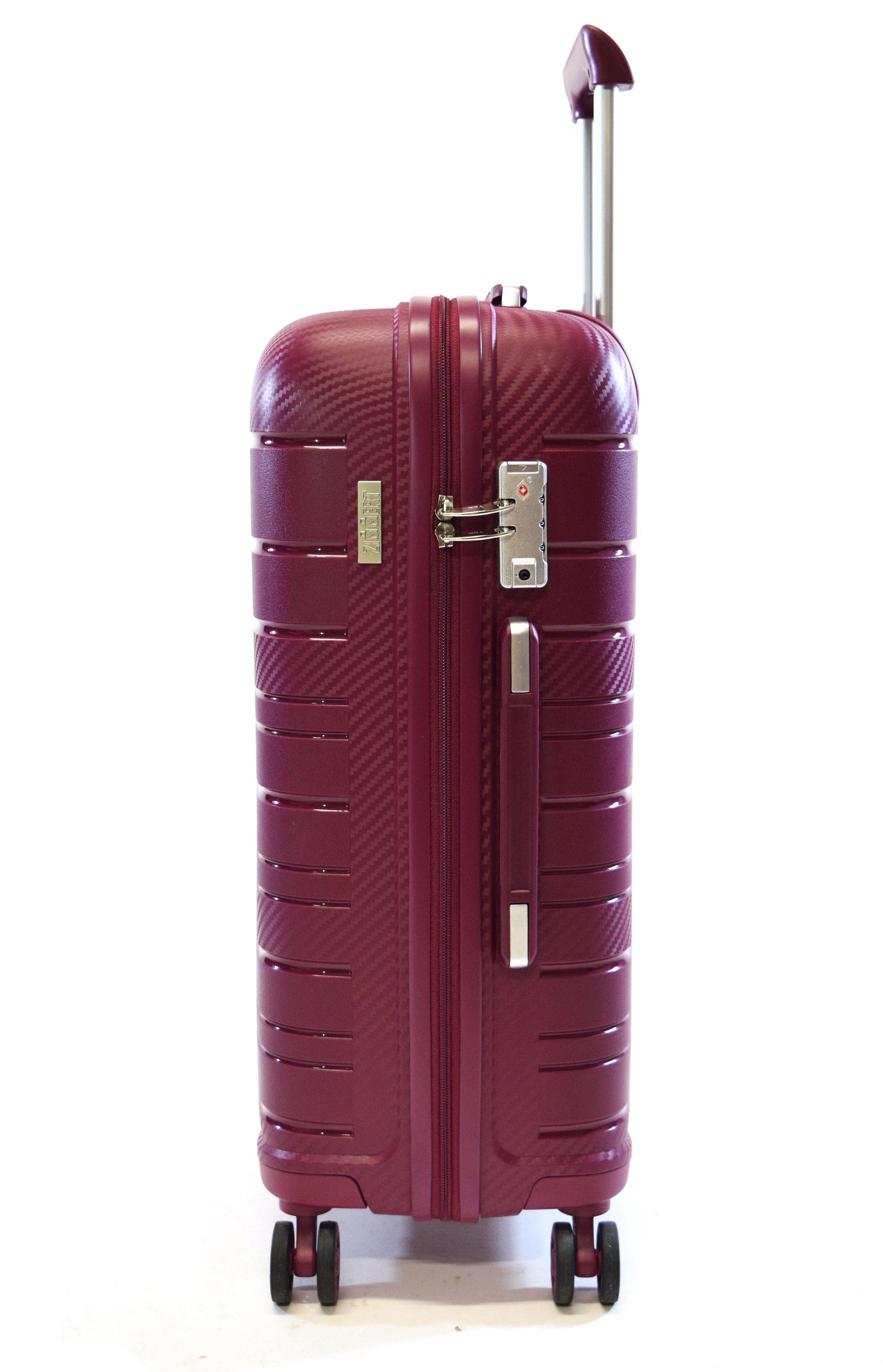 Zimmert Leather Trolley SCROLL-LIGHT bruchsicheres Polypropylen, 4 Rollen, günstig online kaufen