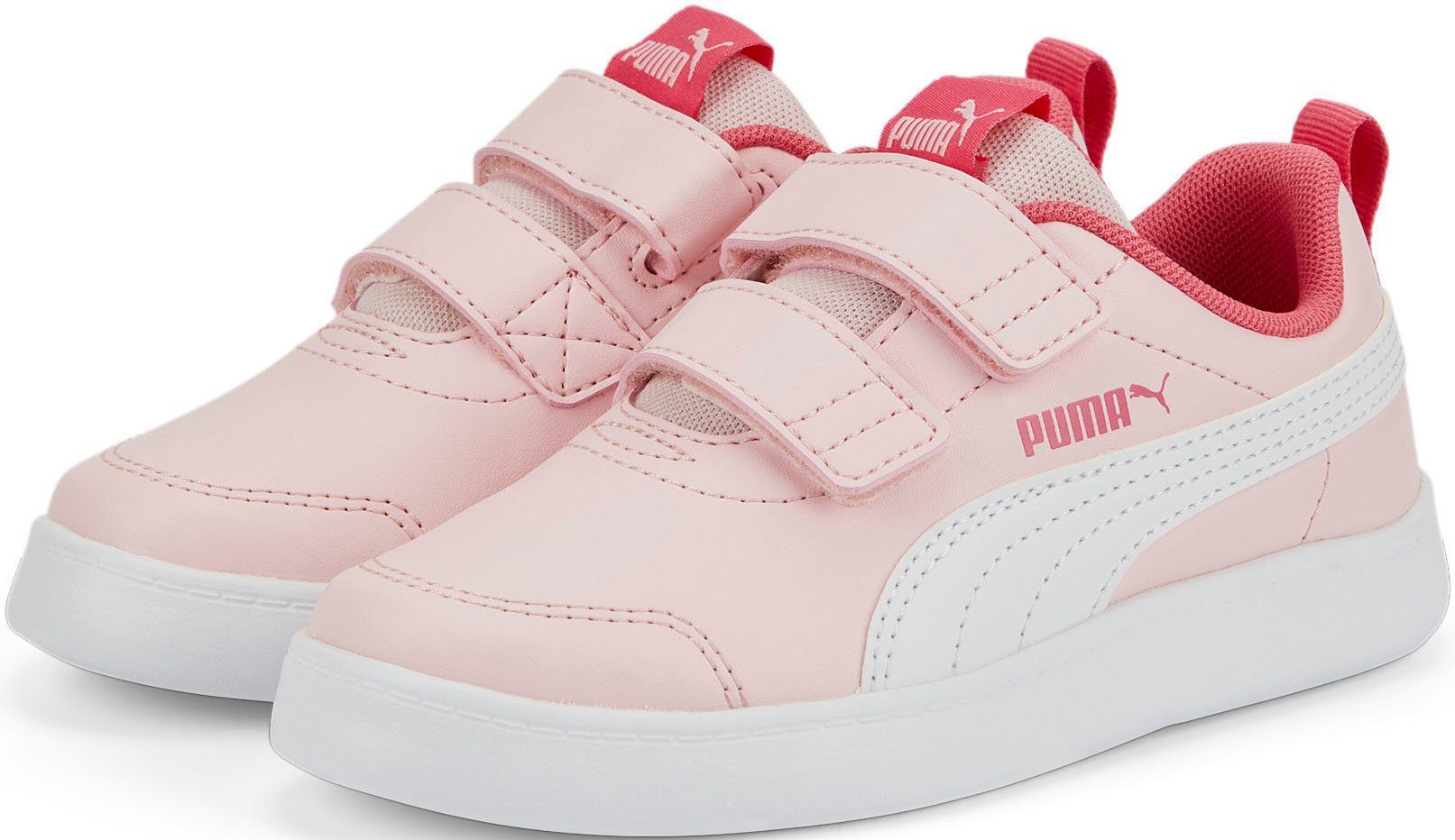 Neuzugänge PUMA Courtflex Kinder pink Klettverschluss für Sneaker PS v2 V mit