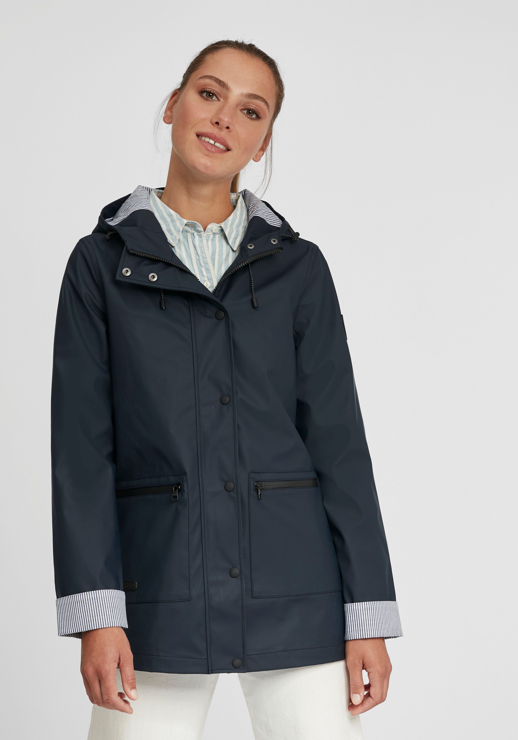 OXMO Regenjacke OXBecky Übergangsjacke aus wetterfestem günstig online kaufen