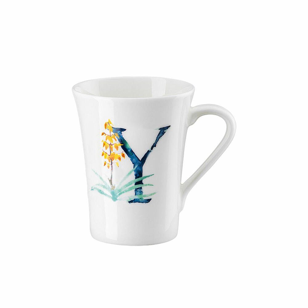 Hutschenreuther Becher Flower Alphabet Y - Yucca, 400 ml, Bone China