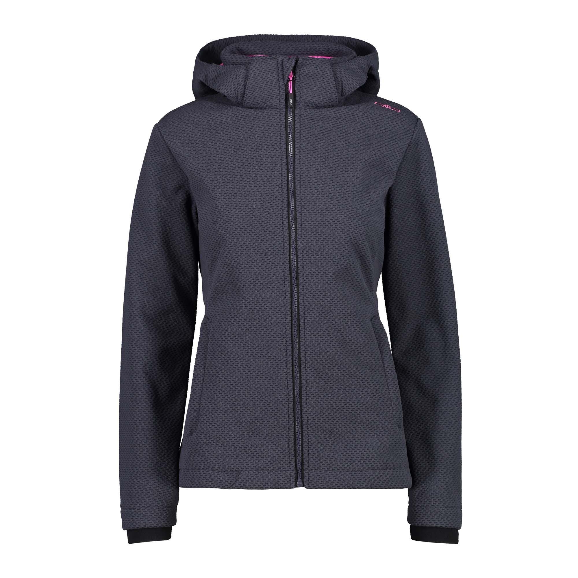 Softshelljacke CMP Damen Softshelljacke Woman Jacket Zip Hood 31A2146