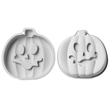 Metamorph Eiswürfelform Halloween Silikonformen Set Kürbisse zum Backen un, Mit diesem 3er Halloween Kürbis Silikonformen Set kannst du ganz einf