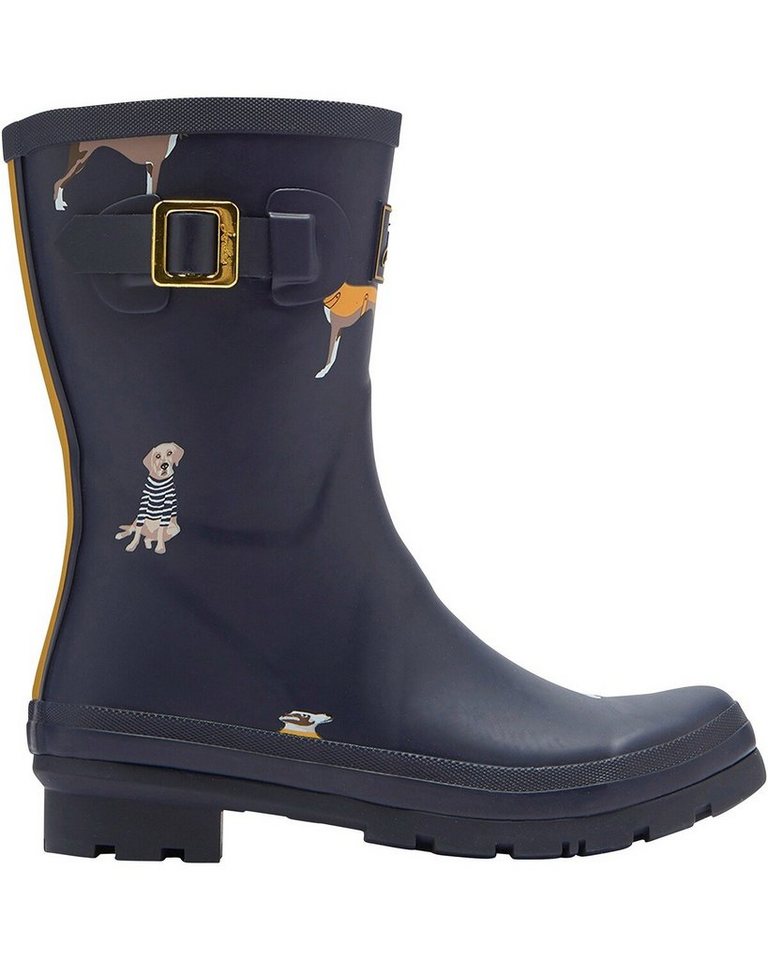 Tom Joule Gummistiefel Molly mittelhoch, HundePrints