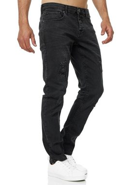 Tazzio Slim-fit-Jeans 16525 Stretch mit Elasthan & im Destroyed-Look