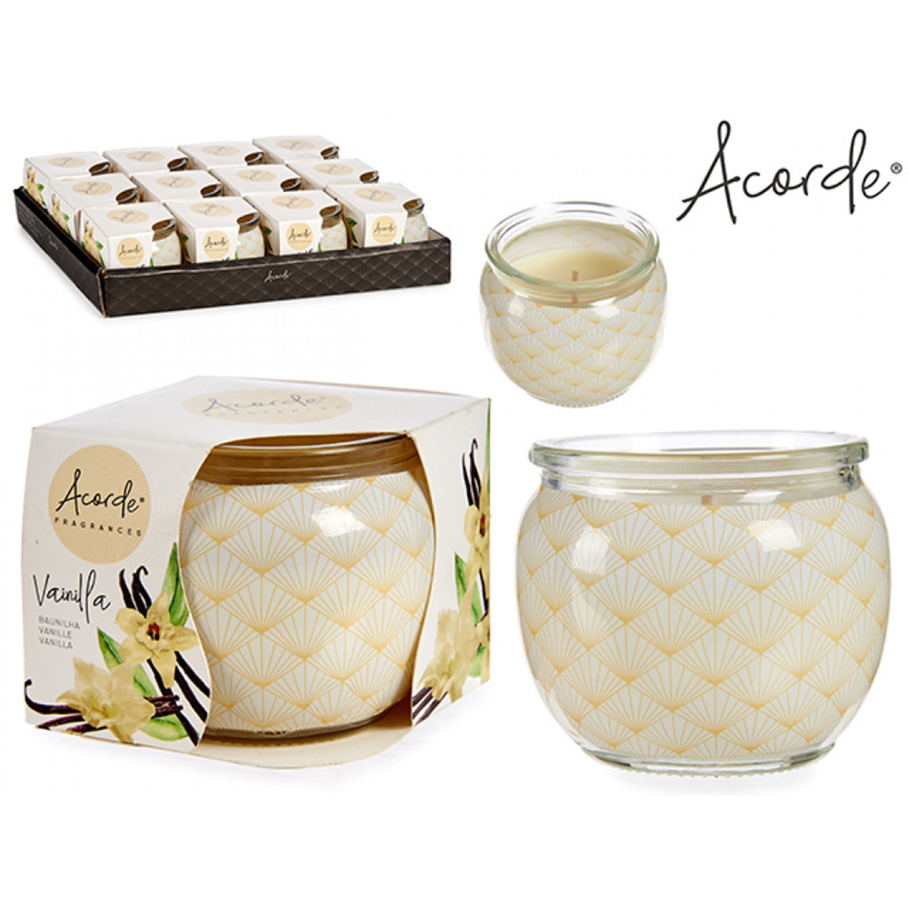 H-basics Duftkerze Duftkerzen Set 5-teilig - Duftkerzen-Geschenkset, 5 verschiedene Düfte (5-tlg)