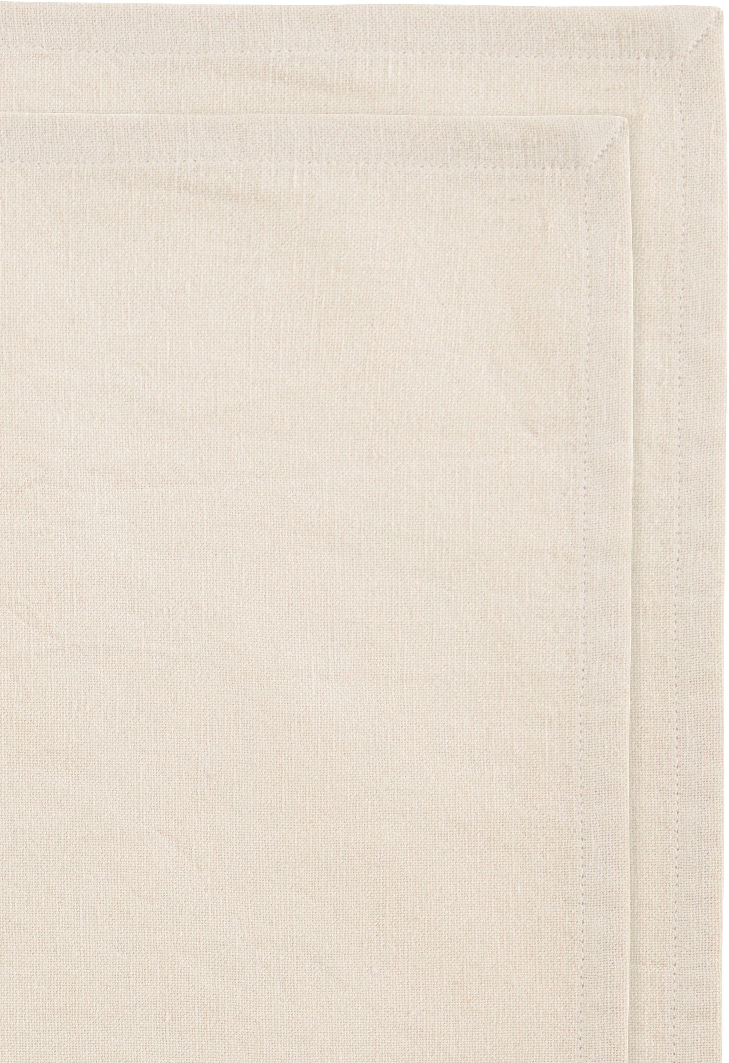 LeGer Home by Lena Gercke Stoffserviette Liaa, (4 St), Stoffserviette, Maße 40x40 cm, uni, Baumwollqualität mit Leinenanteil