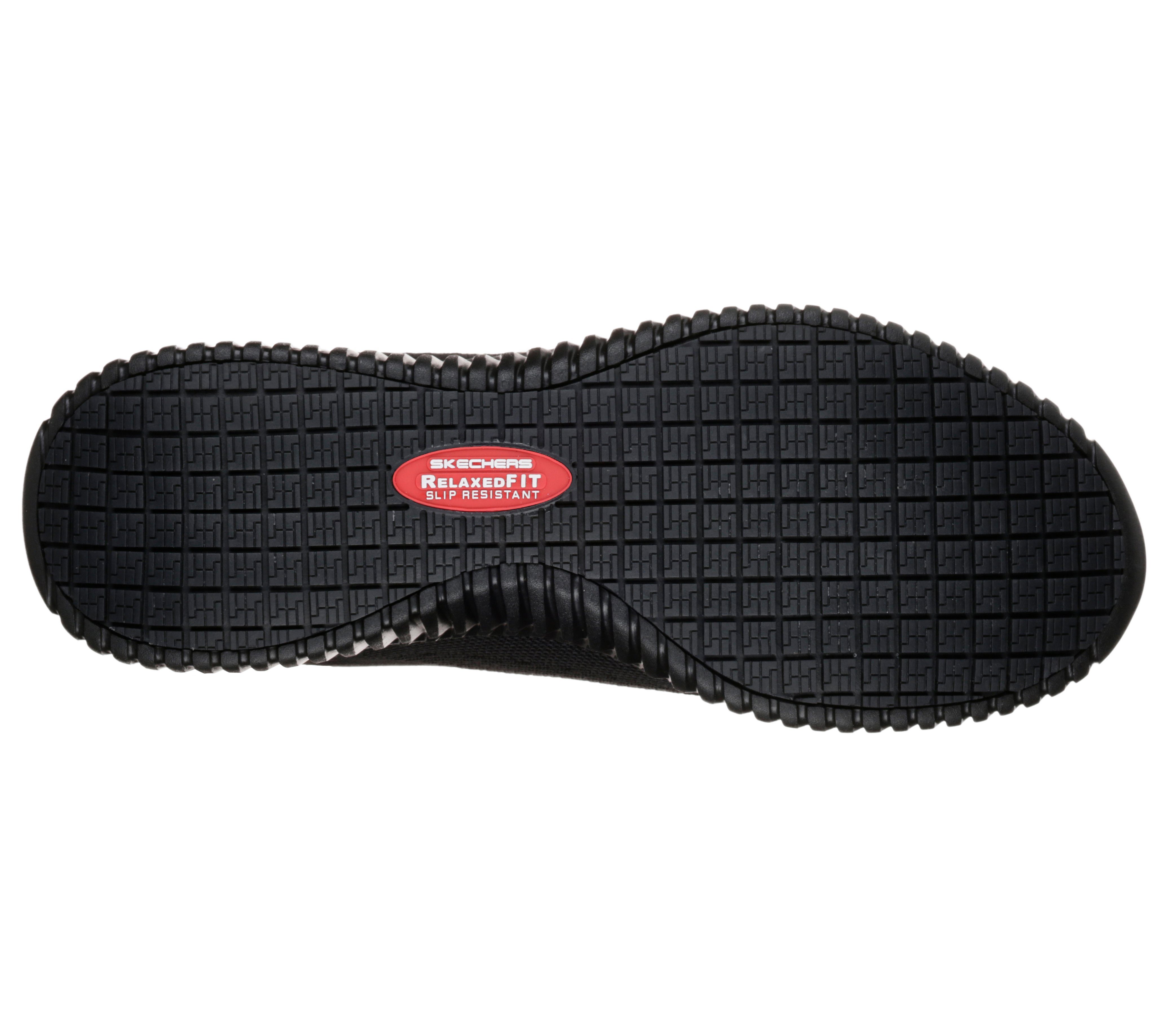 Skechers CESSNOCK Berufsschuh Schnürschuh für Gastronomie,Pflege mit stretch bungee Schnellschnürung