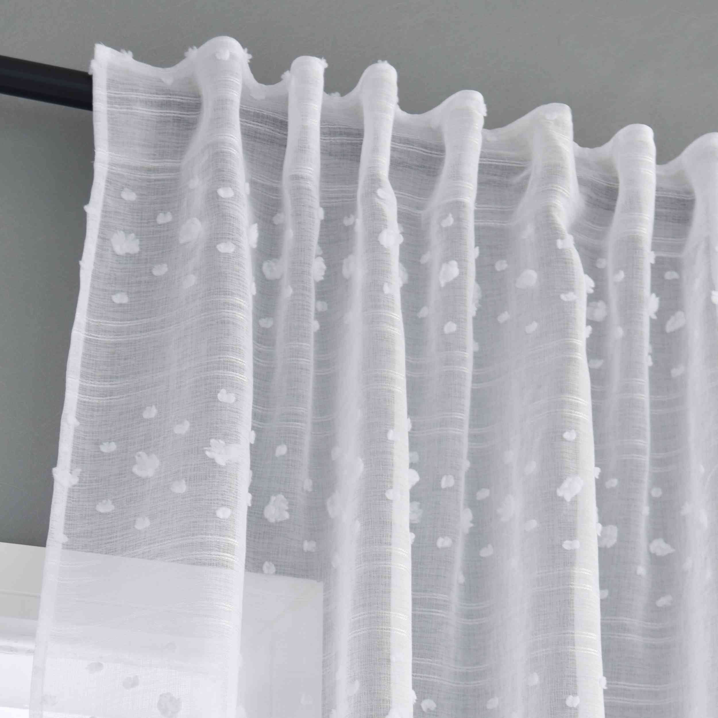 Gardinenbox Schiebegardine (1 St), Multifunktionsband, transparent, Polyester, Pompom »VALENCIA« Multiband Scherli 2023400